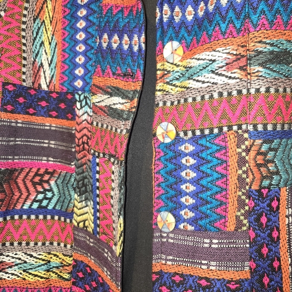 TravelSmith Geometric Pattern Blazer Womens Size Medium - Picture 3 of 8